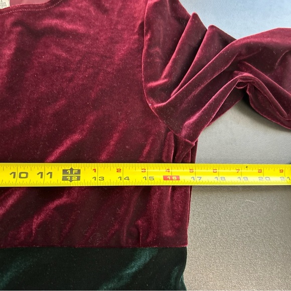 Talbots Women’s Medium Color block Maxi Dress Minimalist Modesty Colorful Cozy - Picture 6 of 10